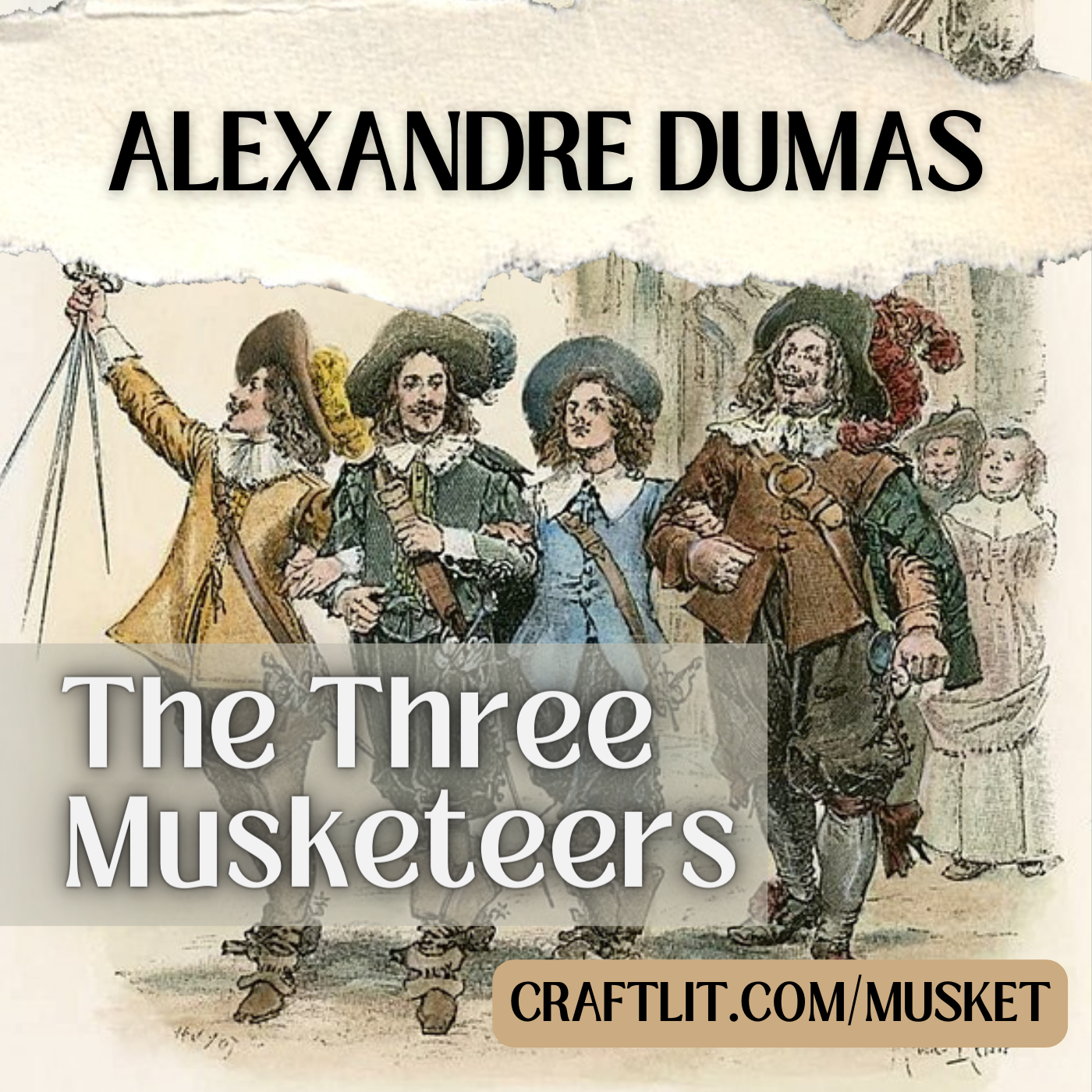 CRAFTLIT - START THE THREE MUSKETEERS HERE episode artwork