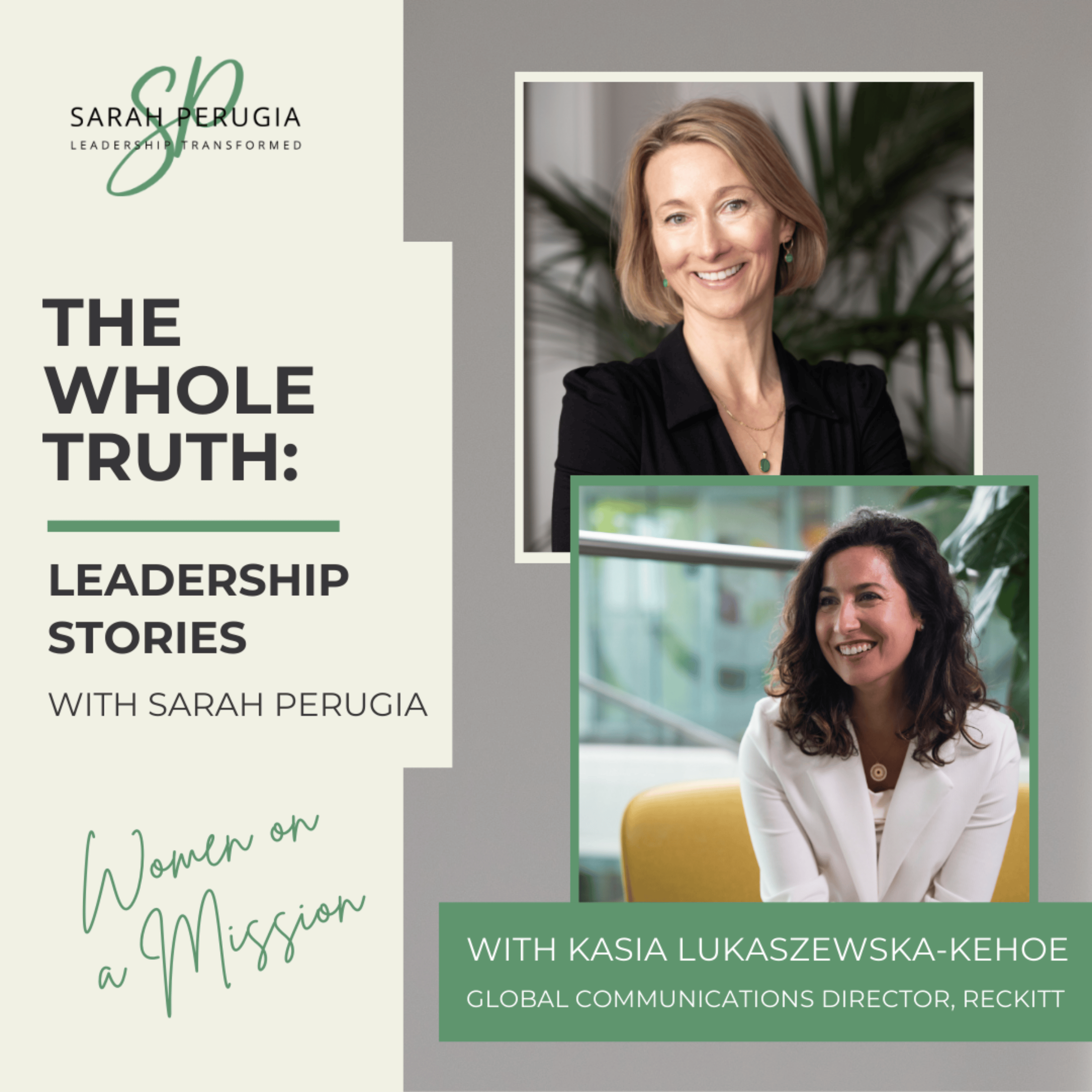 #14 – Kasia Lukaszewska-Kehoe: Silencing the inner critic to lead with confidence