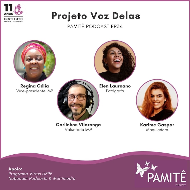 Artwork for podcast Pamitê｜Instituto Maria da Penha