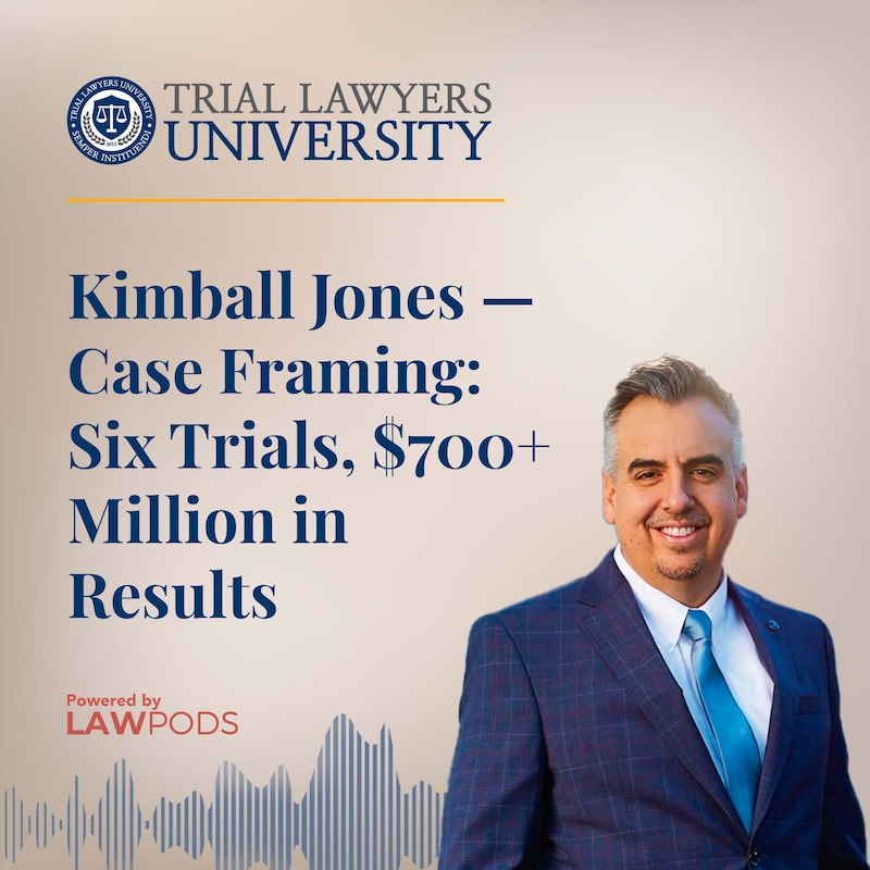 Artwork for podcast Trial Lawyers University