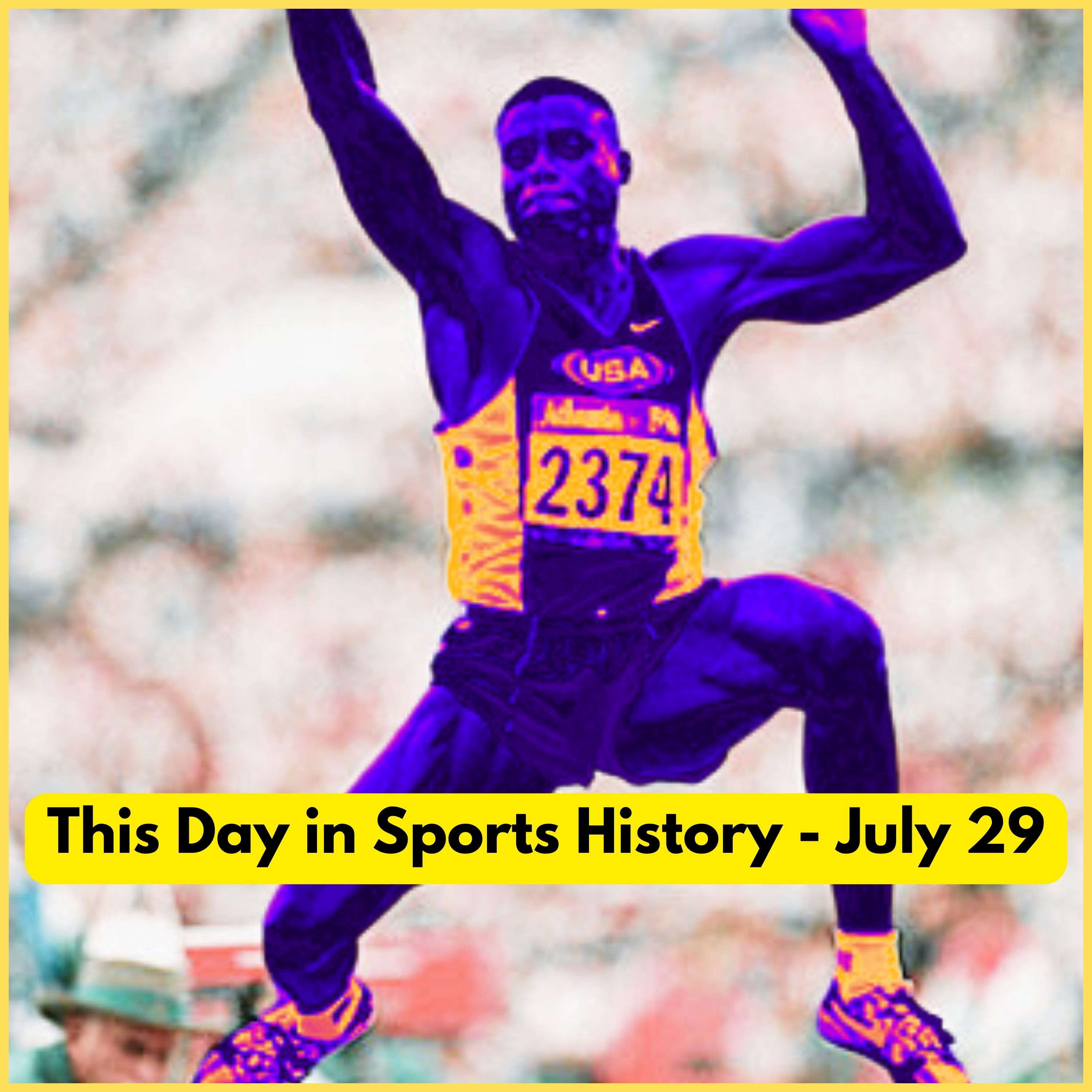 Carl Lewis' Equals Olympic Record, Tragedy in F1, and Jose Canseco and a blow up doll - This DiSH for July 29