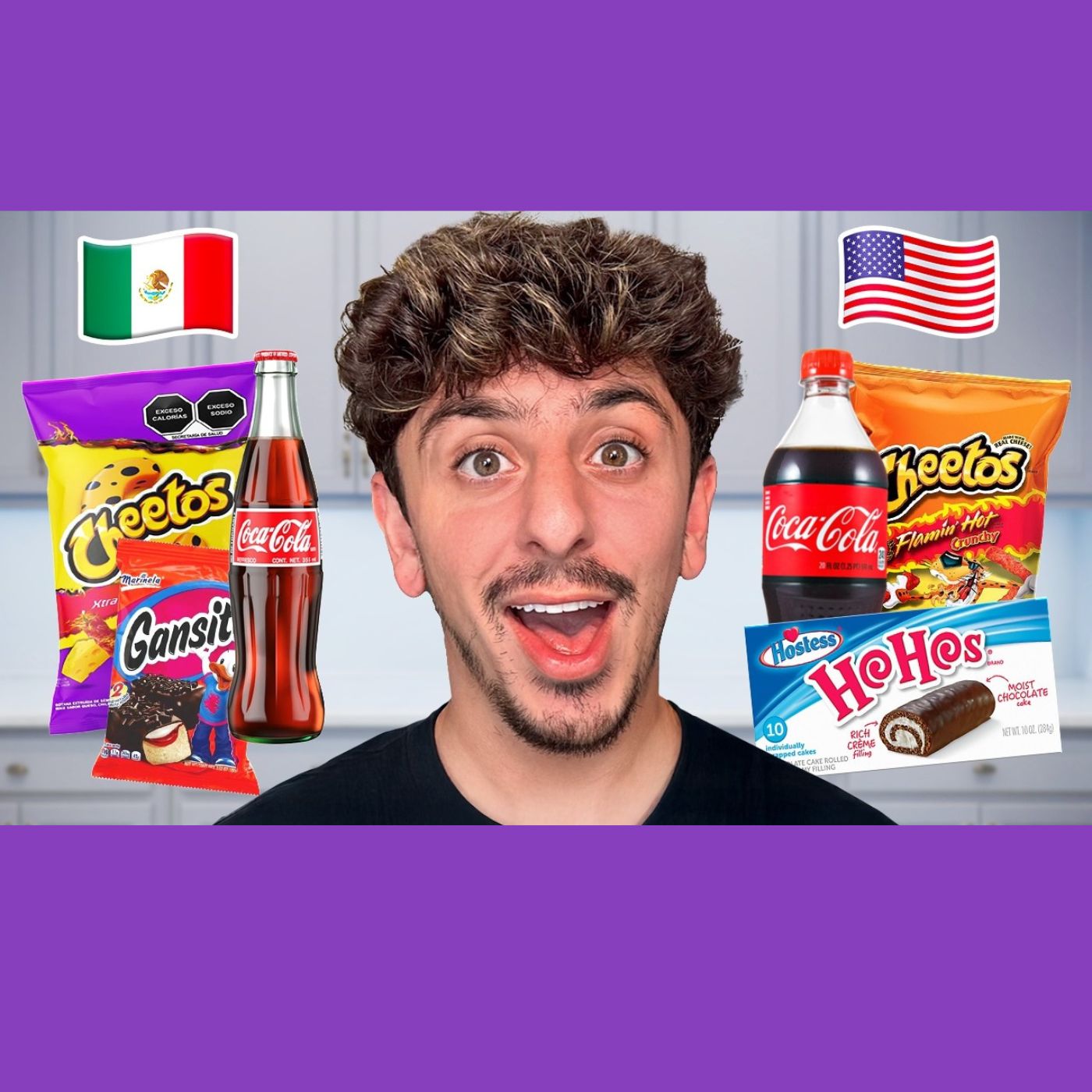I Tried Every Viral Mexican Vs American Snack (Snack Wars) episode artwork