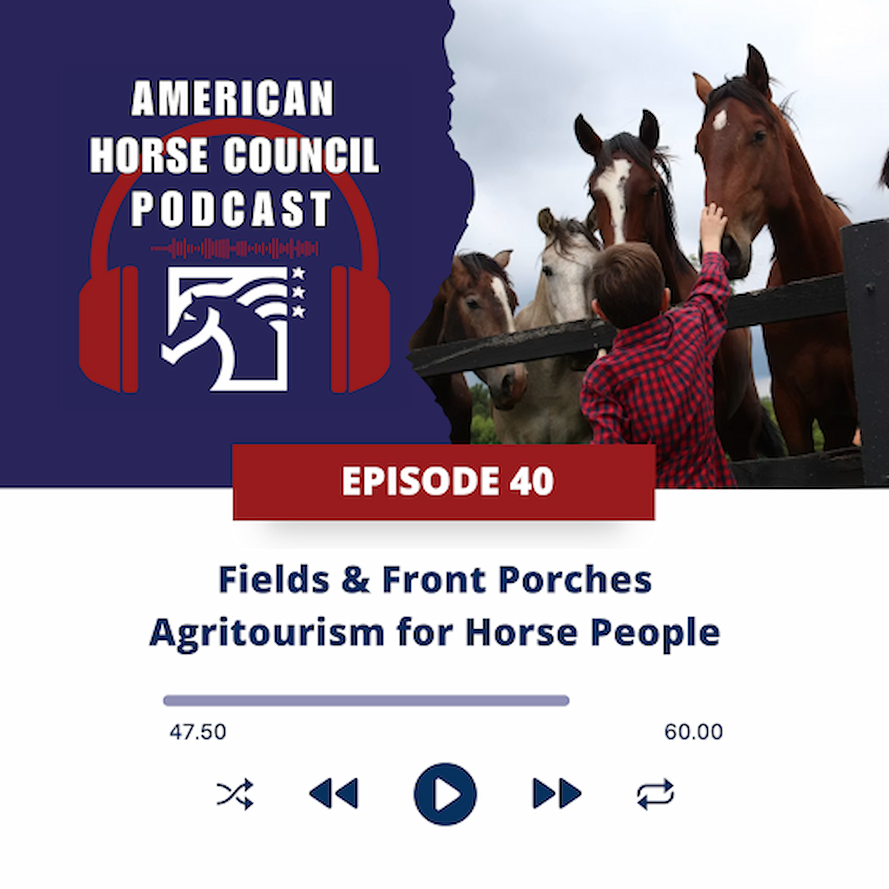 Fields & Front Porches, Agritourism for Horse People episode artwork