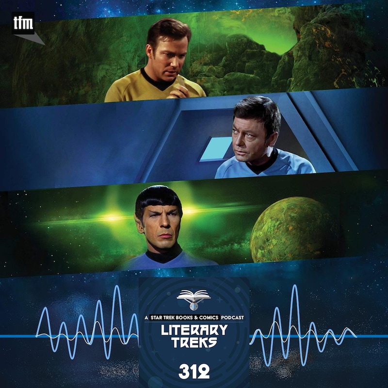 Artwork for podcast Literary Treks: A Star Trek Books and Comics Podcast
