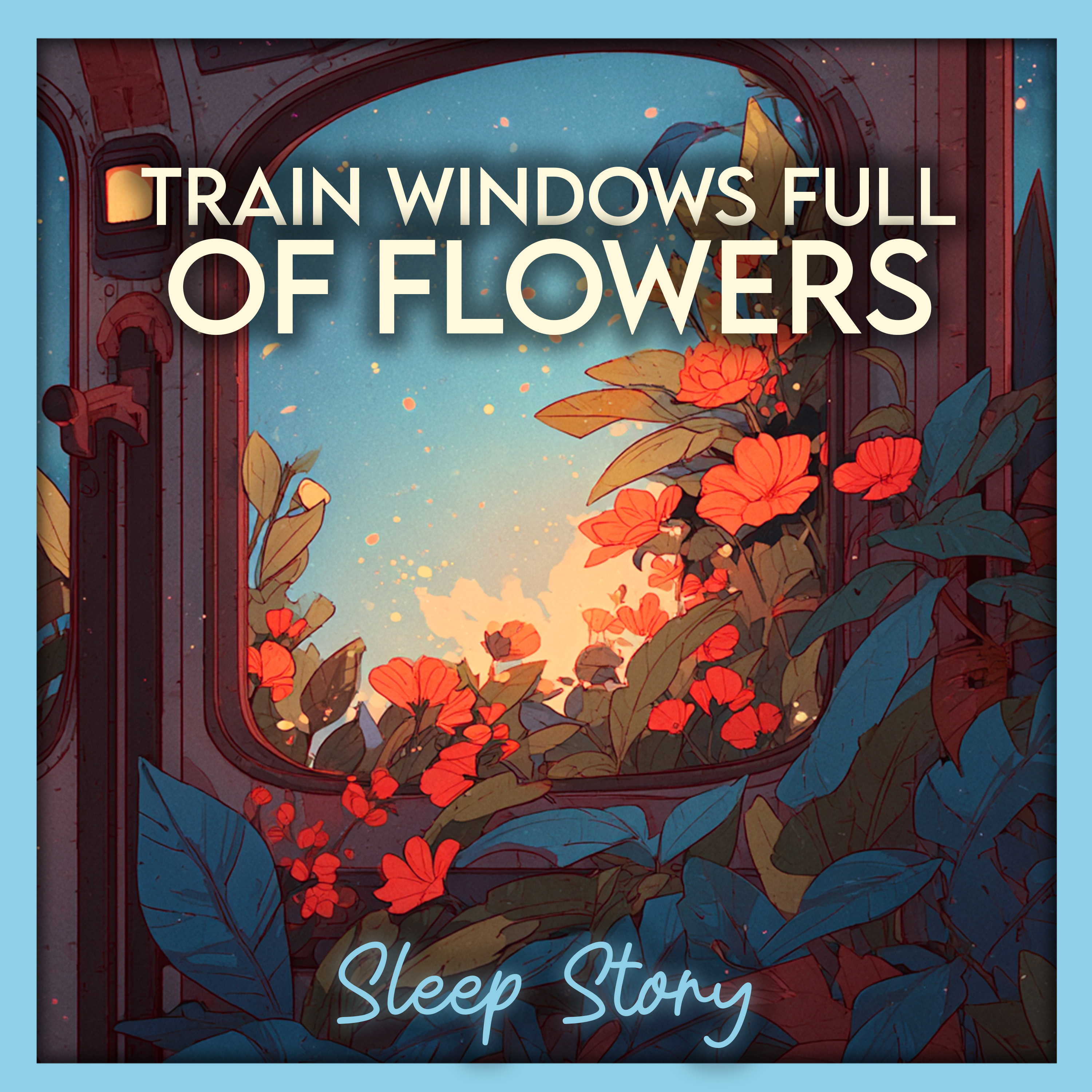 Sleep Stories for Adults | The Train of Flower-Filled Windows | Cozy Deep Sleep, Soothing Narration