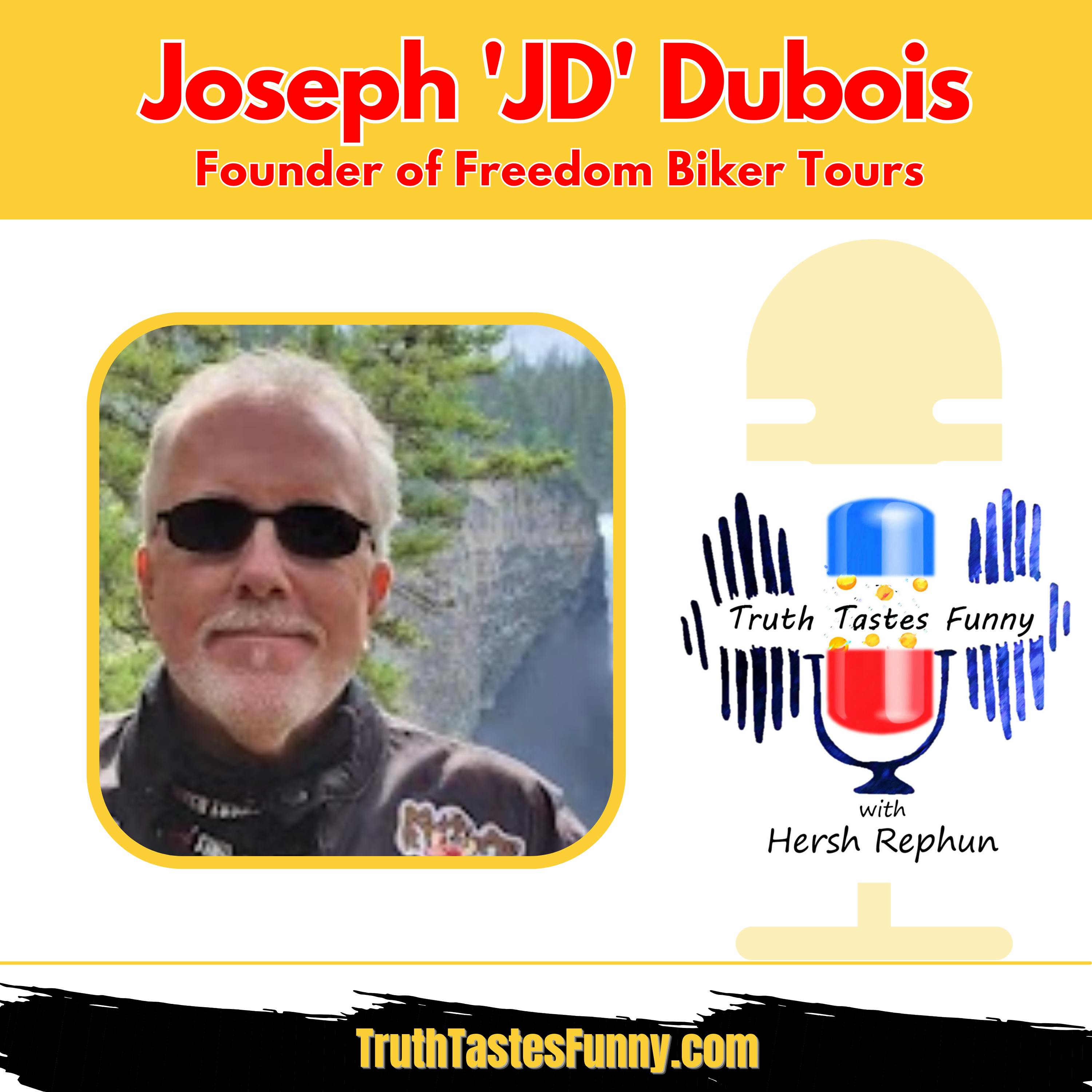 Freedom Biker Joseph 'JD' Dubois’ Road to Authentic Living episode artwork