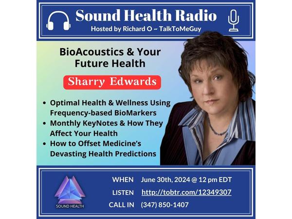 Breaking the Sound Barriers of Disease • BioAcoustics and Your future health episode artwork