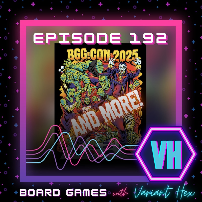 Artwork for podcast BOARD GAMES with Variant Hex