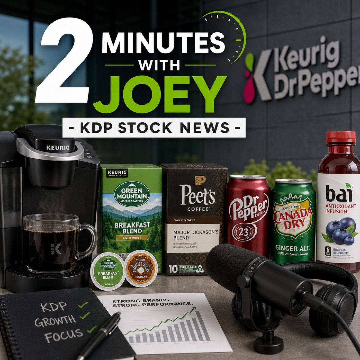 KDP Today - Aug 05: Earnings Report Looms episode artwork
