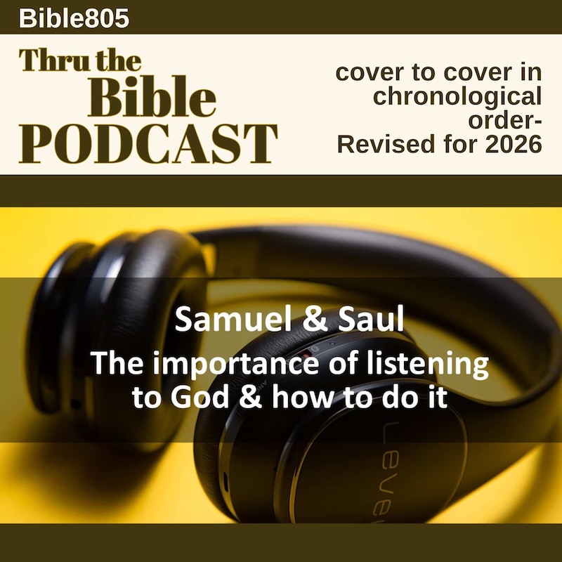 Artwork for podcast Thru the Bible, cover to cover in chronological order