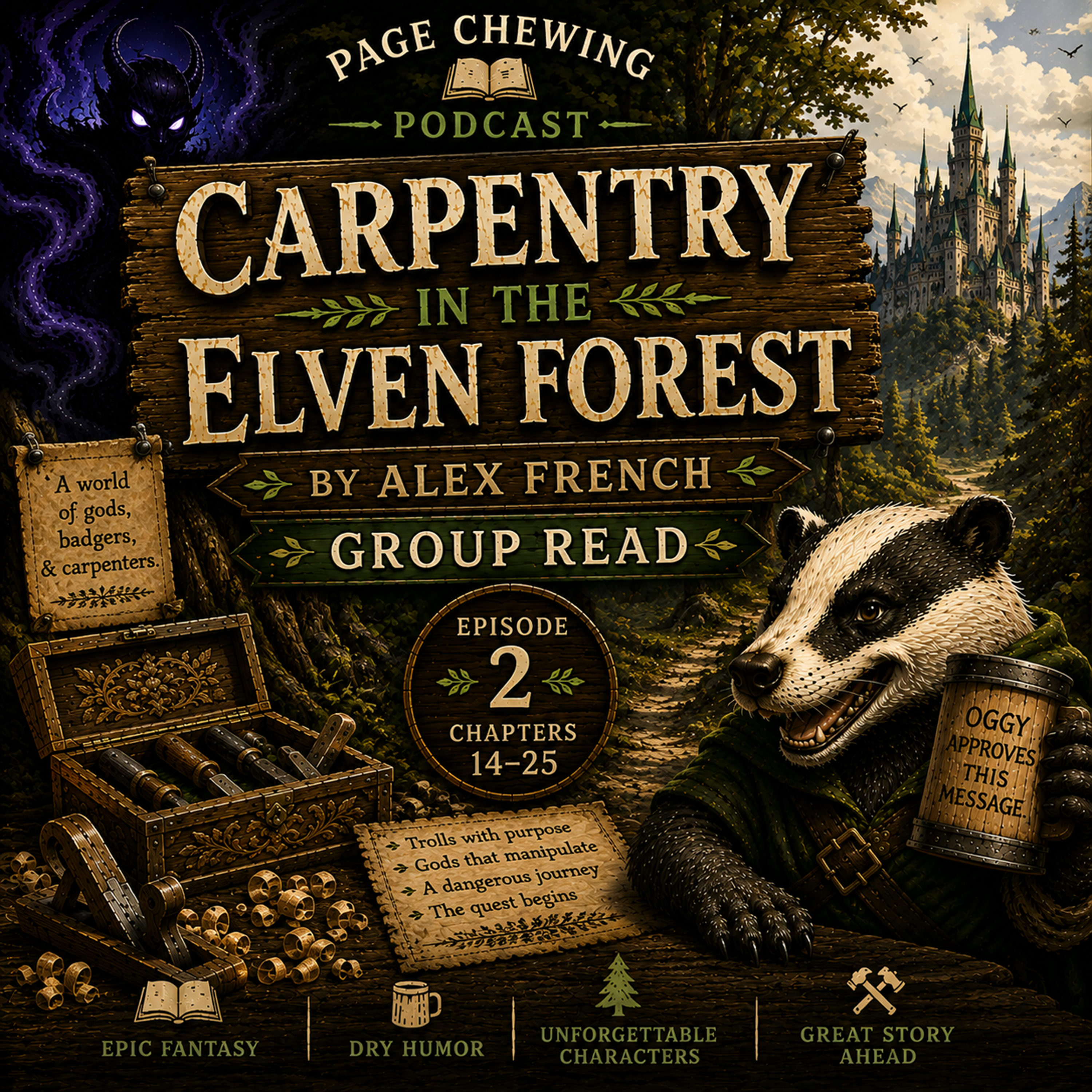 The Quest Takes Shape | Carpentry in the Elven Forest (Chapters 14–25) episode artwork