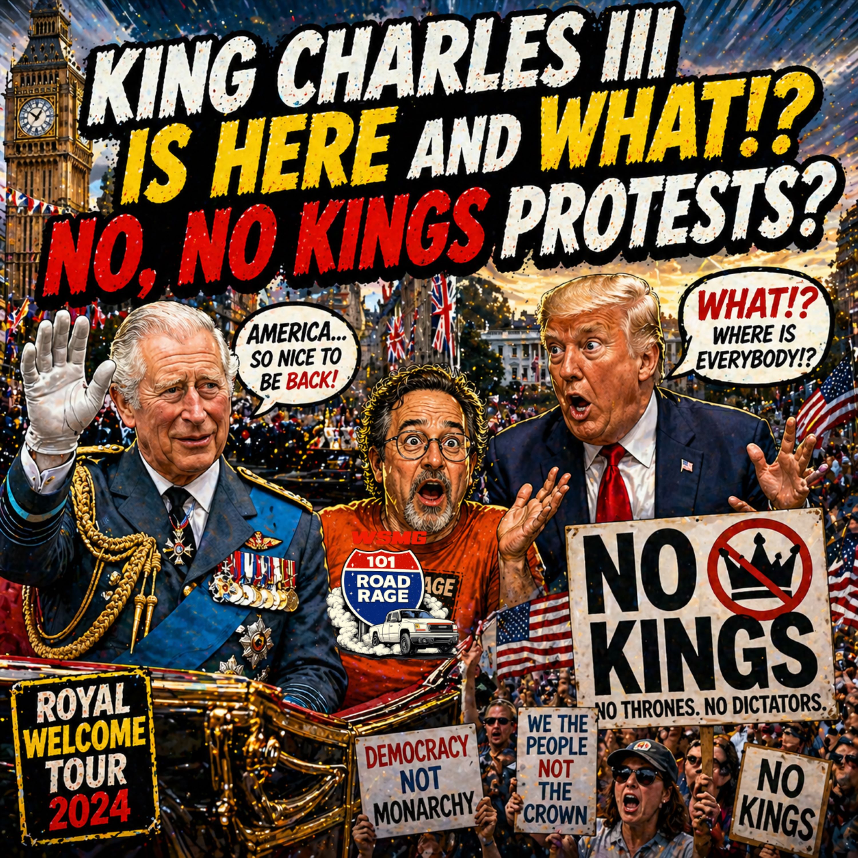 No Kings? Where's the Outrage???