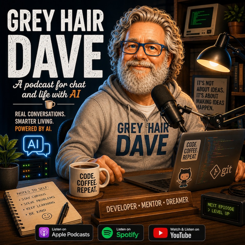 Artwork for podcast 5 Minutes With Grey Hair Dave
