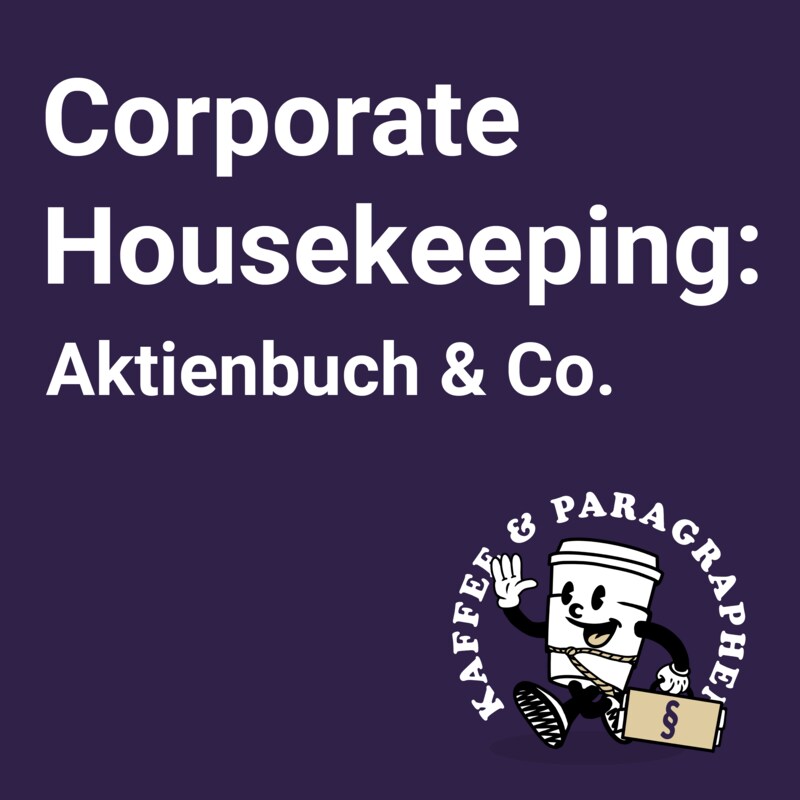 Artwork for podcast Kaffee & Paragraphen