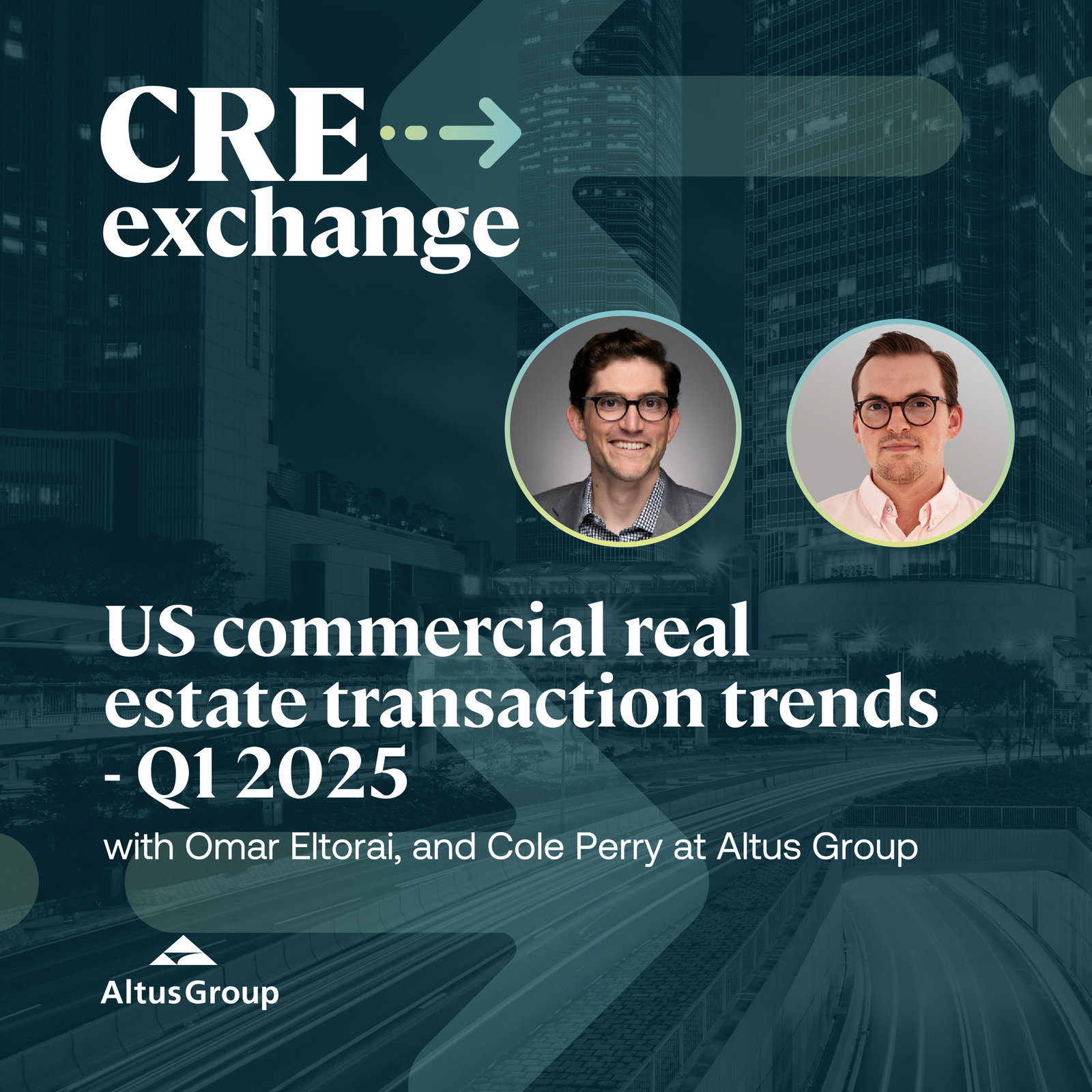 US commercial real estate transaction trends – Q1 2025 episode artwork