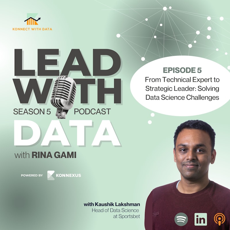 Artwork for podcast LEAD WITH DATA Podcast