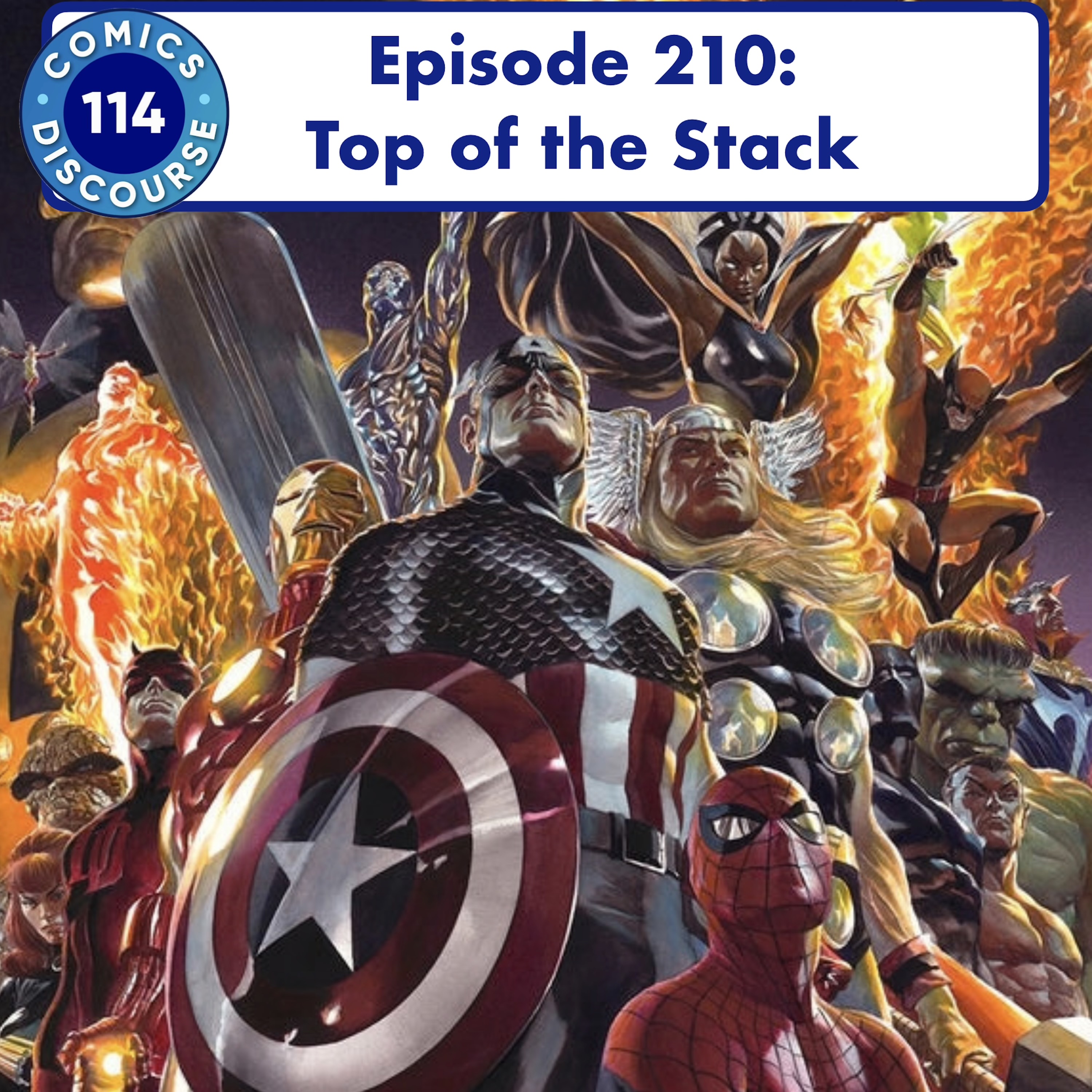 Episode 210: October Top of the Stack: Comic Book Recent Reads