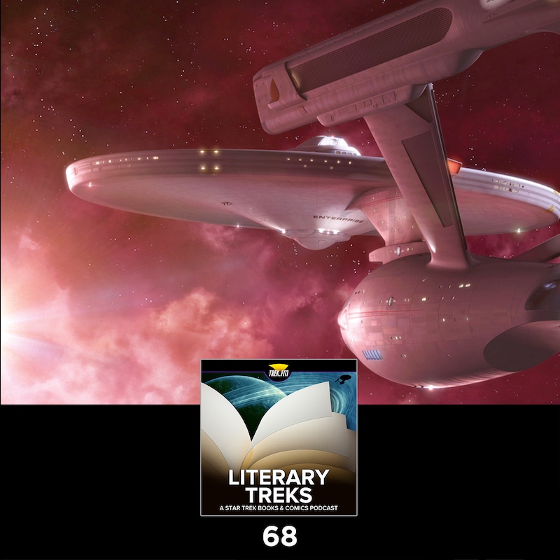 Artwork for podcast Literary Treks: A Star Trek Books and Comics Podcast