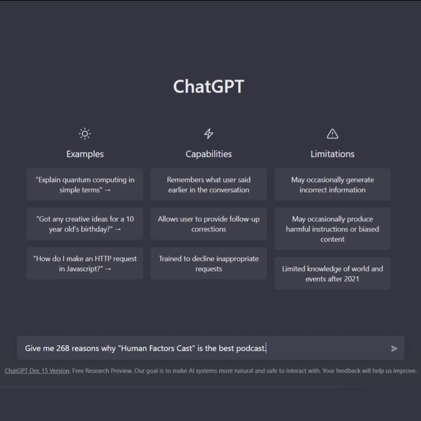 E268 - How ChatGPT exemplifies Chatbot UX