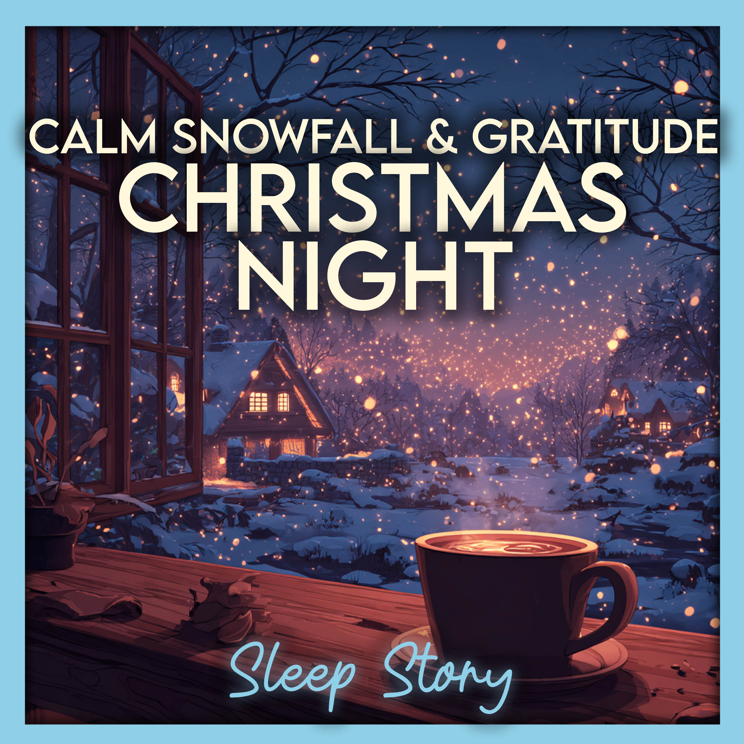 🎄 A Cozy Christmas Eve Sleep Story ❄️ | Deep Sleep, Snowfall & Gentle Holiday Calm