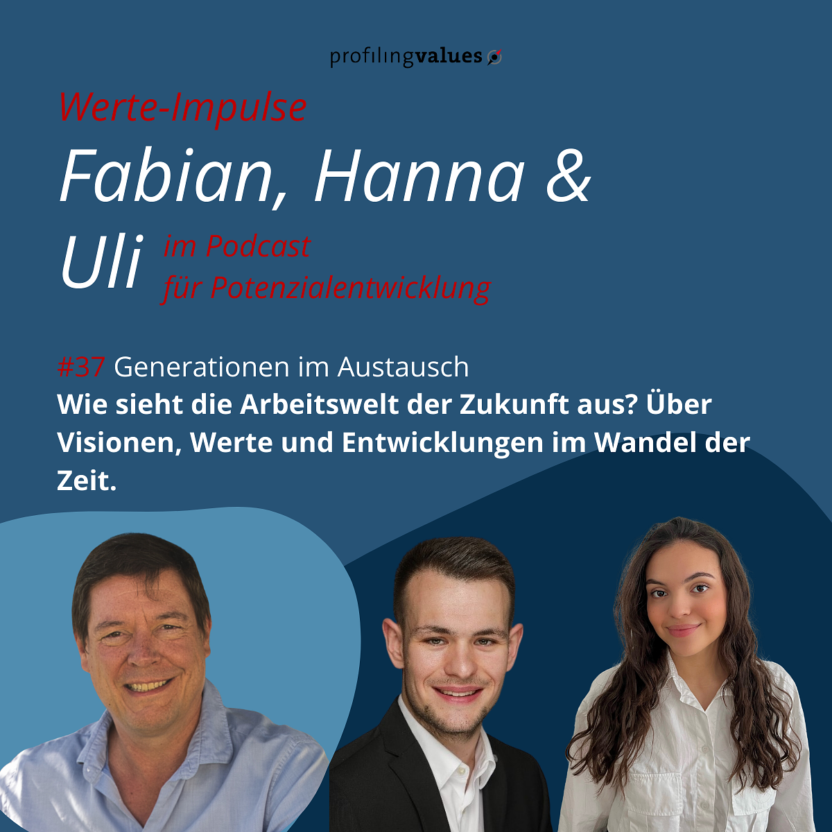 #37 Generationen im Austausch – wie sieht die Arbeitswelt der Zukunft aus? Über Visionen, Werte und Entwicklungen im Wandel der Zeit. episode artwork