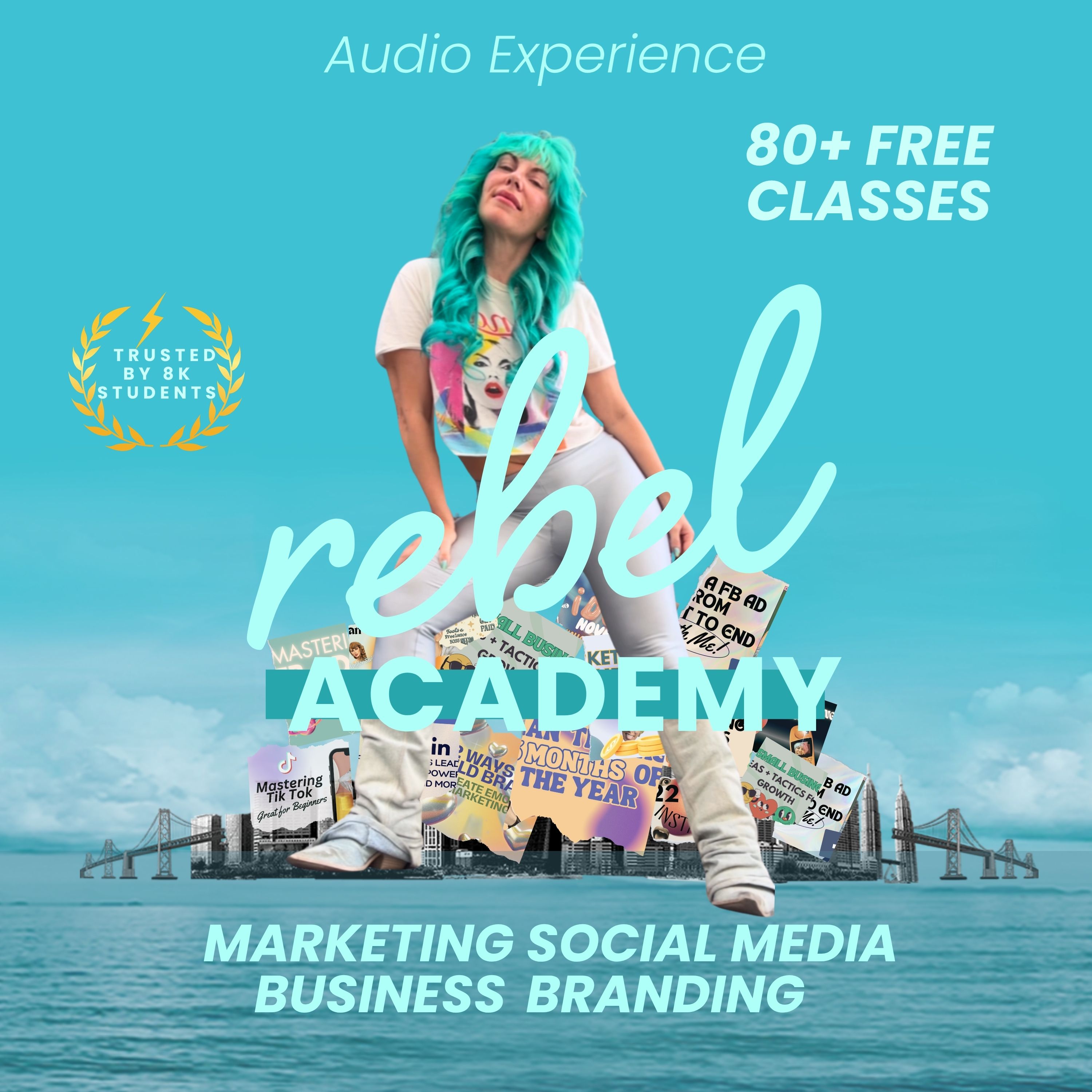Show artwork for ALEX'S REBEL ACADEMY AUDIO EXPERIENCE