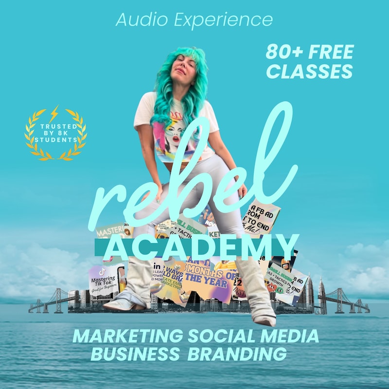 Artwork for podcast ALEX'S REBEL ACADEMY AUDIO EXPERIENCE