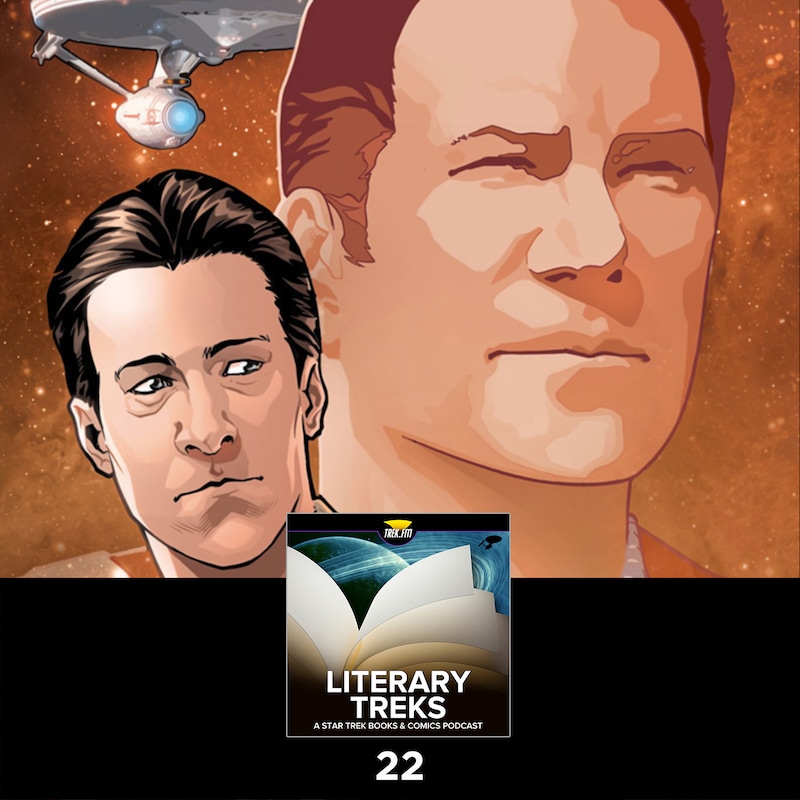 Artwork for podcast Literary Treks: A Star Trek Books and Comics Podcast