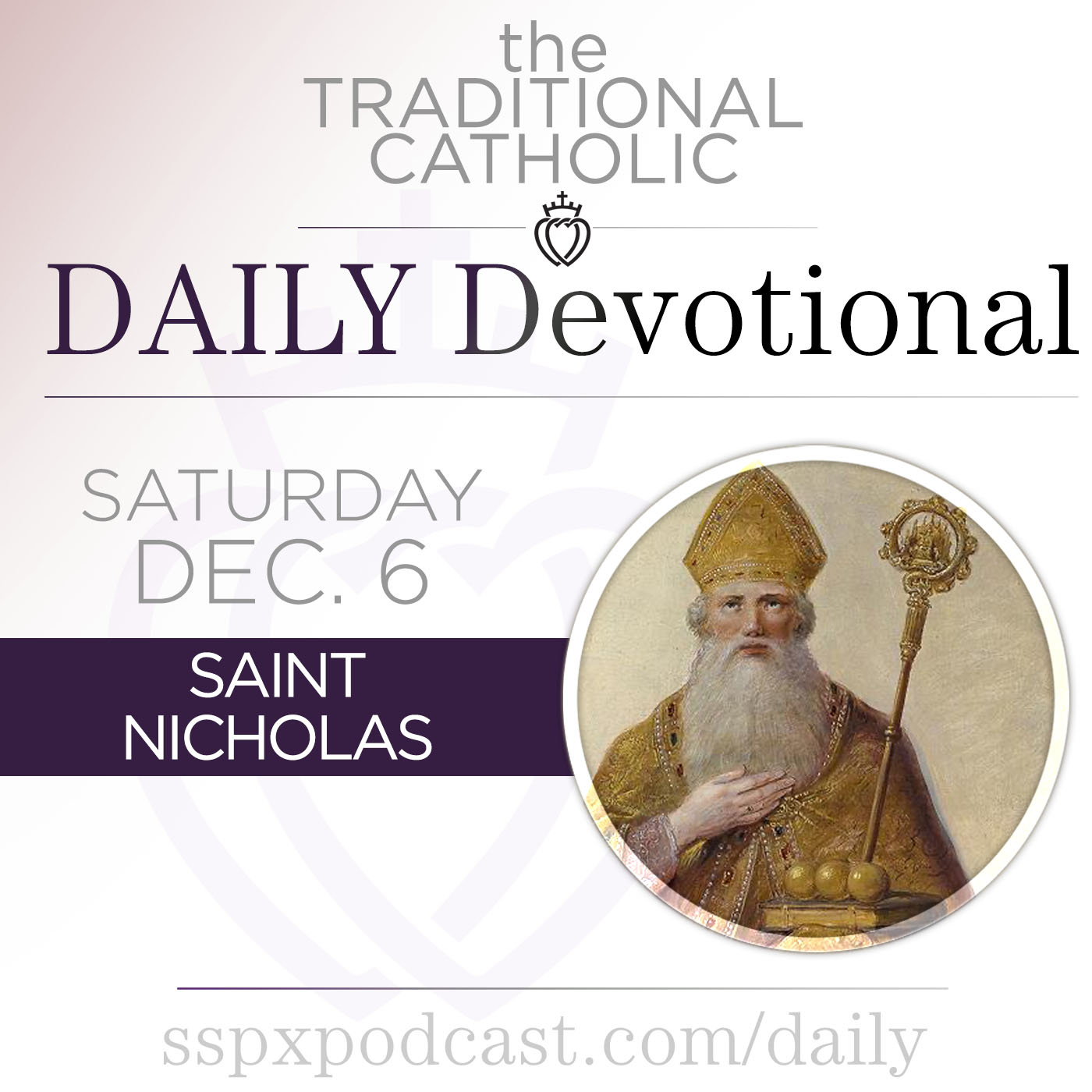 Dec 6 – S Nicholas