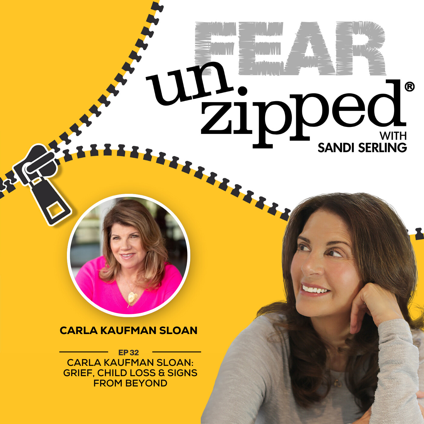 032: Carla Kaufman Sloan: Grief, Child Loss & Signs from Beyond episode artwork