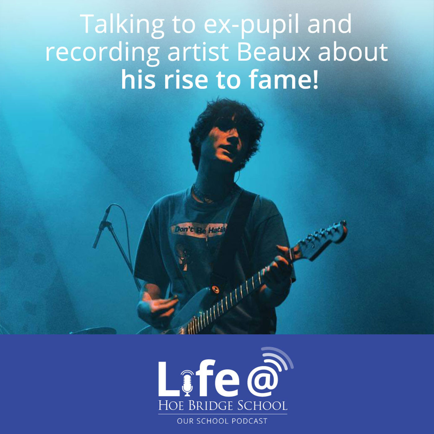Talking to ex-pupil and recording artist Beaux about his rise to fame!