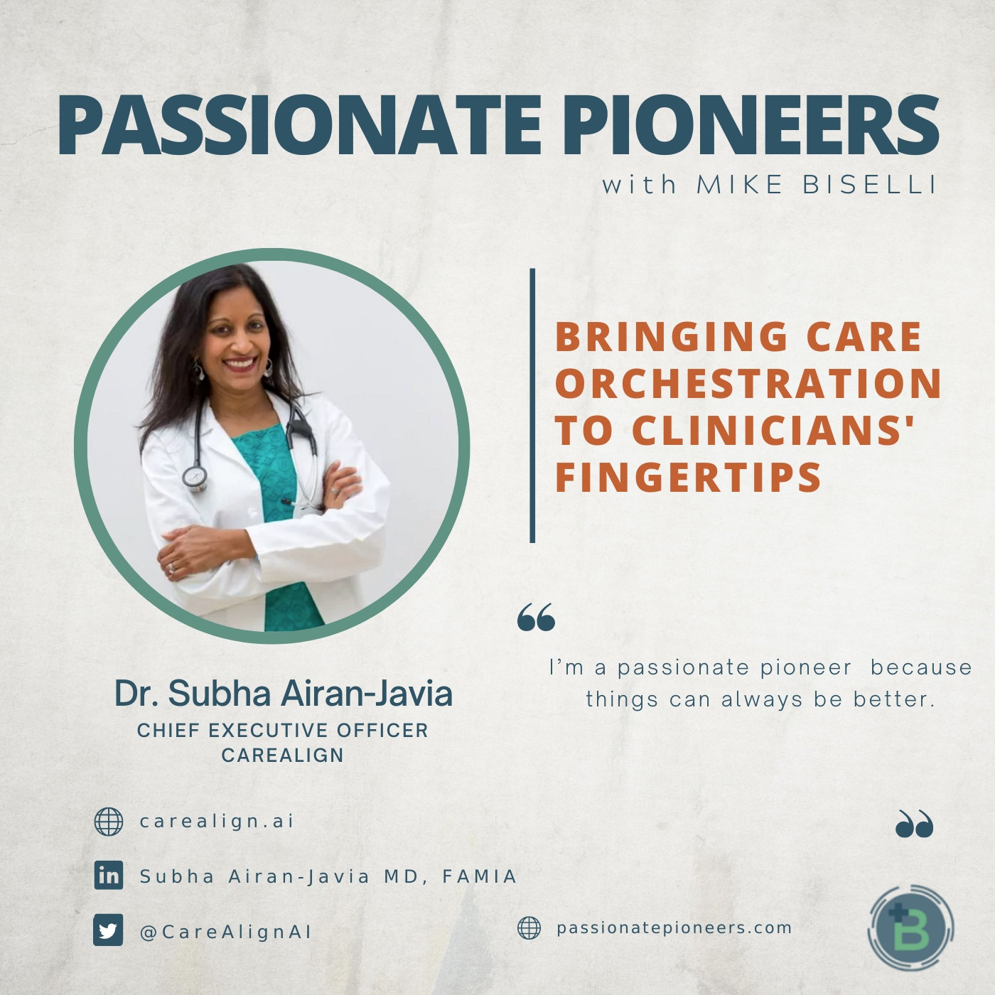 Bringing Care Orchestration to Clinicians’ Fingertips with Dr. Subha Airan-Javia