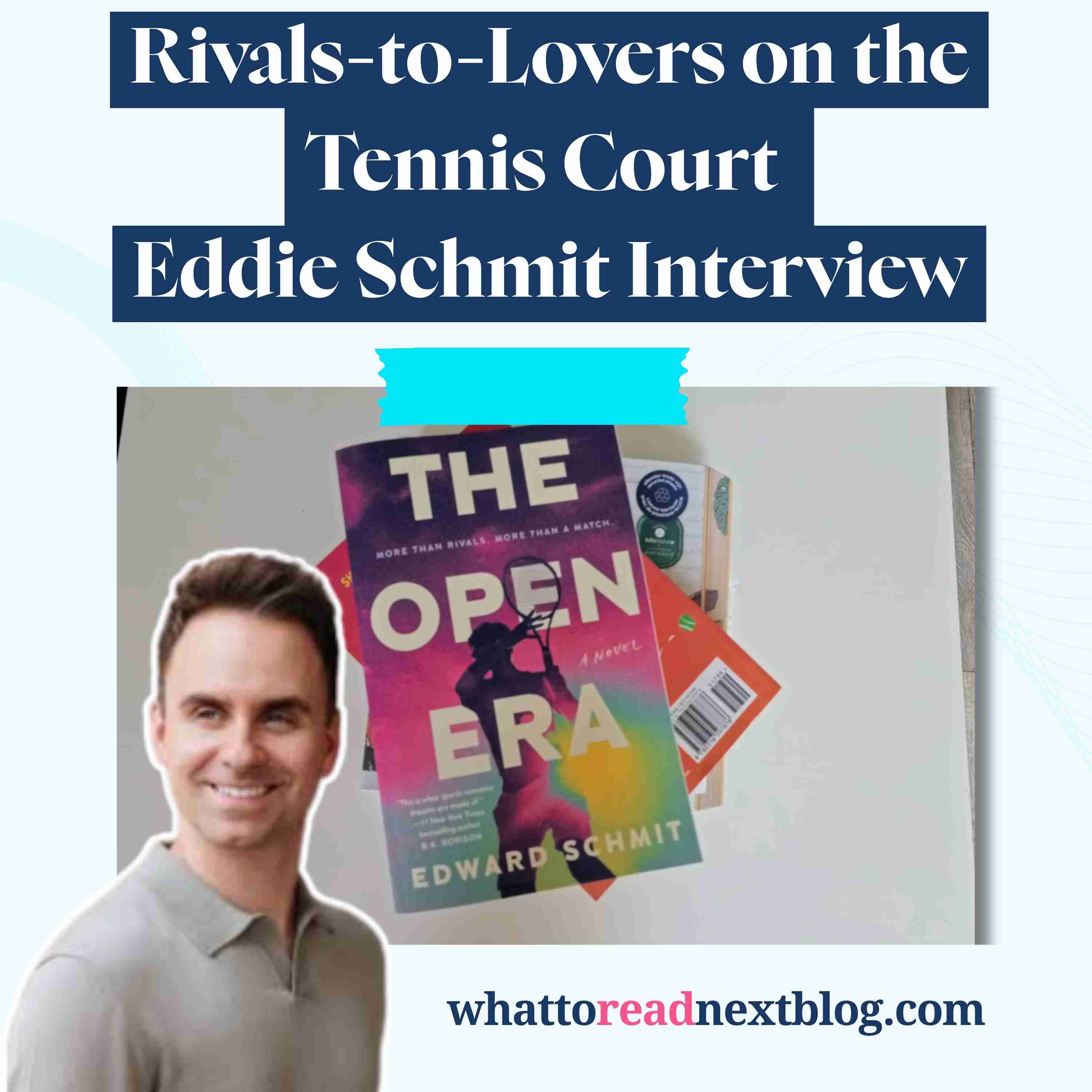 A Debut Romance Set at the US Open You Need to Read | The Open Era by Edward Schmit