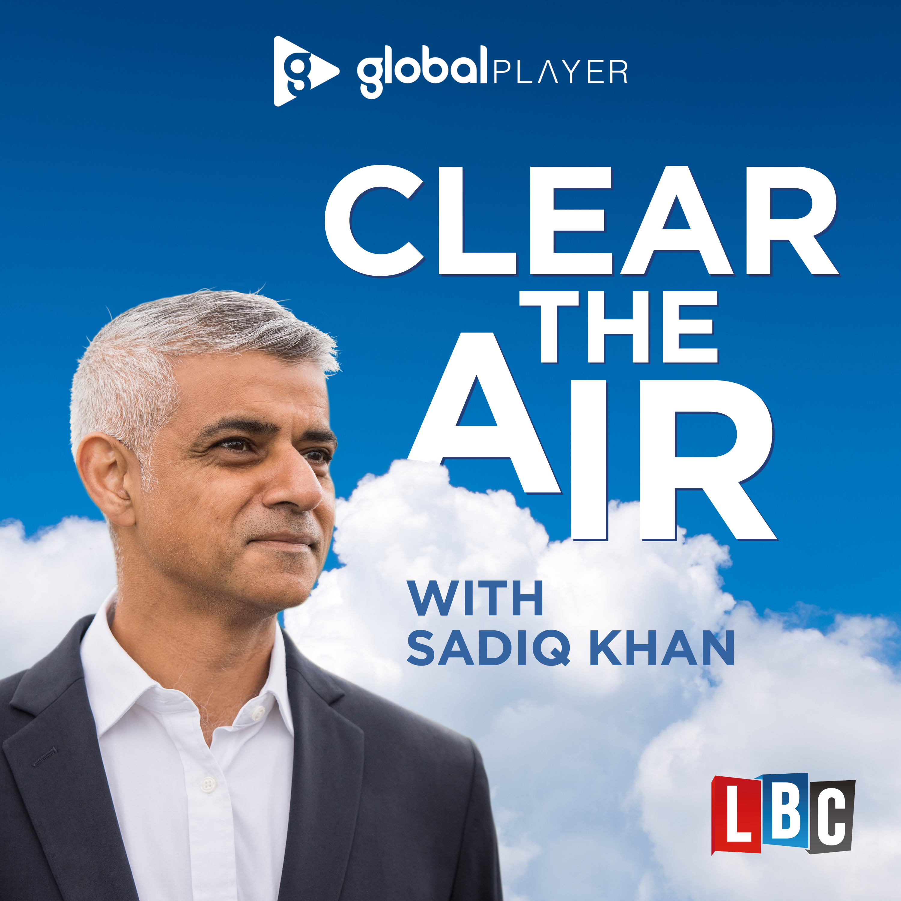 Clear The Air with Sadiq Khan podcast show image