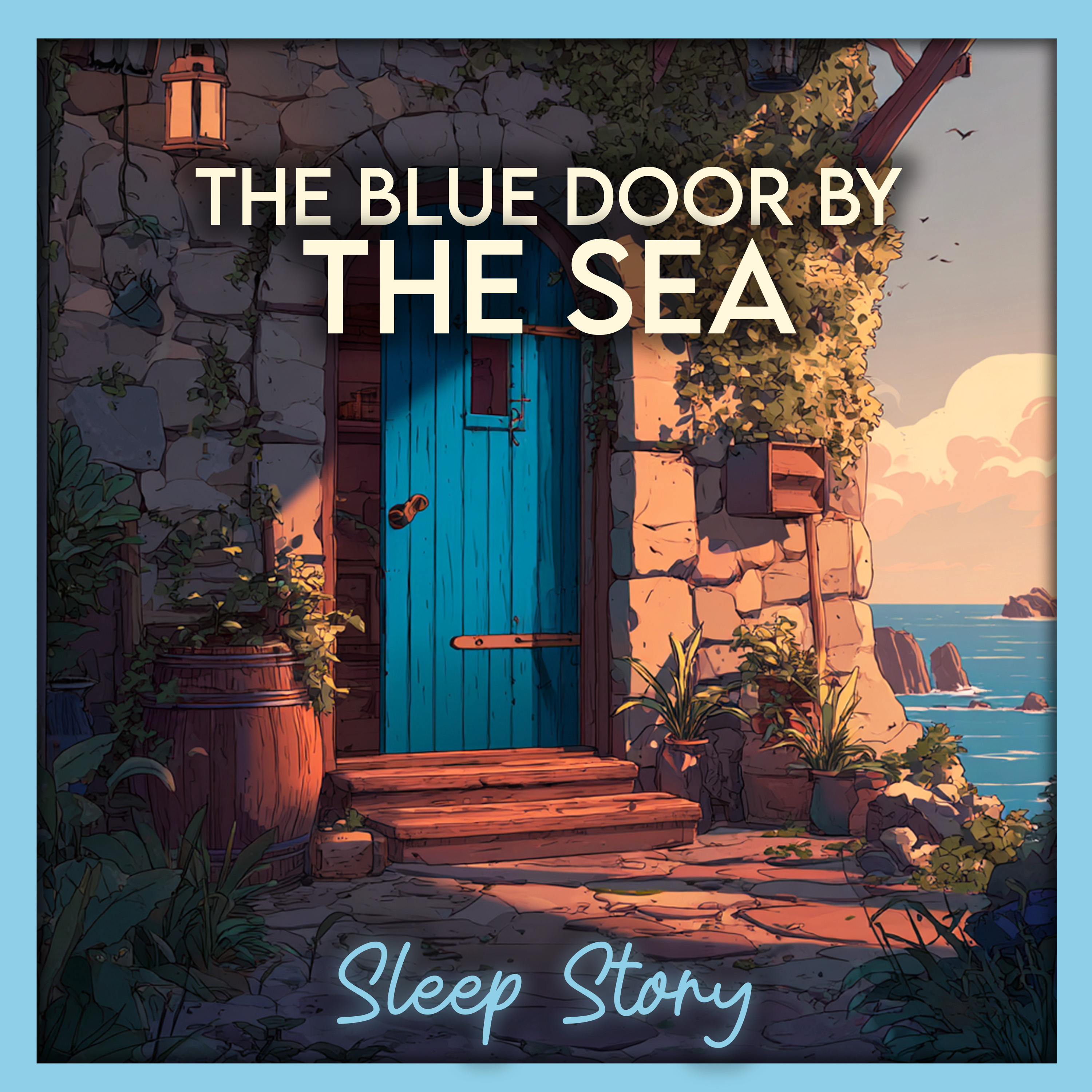 The Blue Door by the Sea | Guided Sleep Stories for Adults with Ocean Sounds, Cozy Bedtime Story & Deep Sleep Meditation