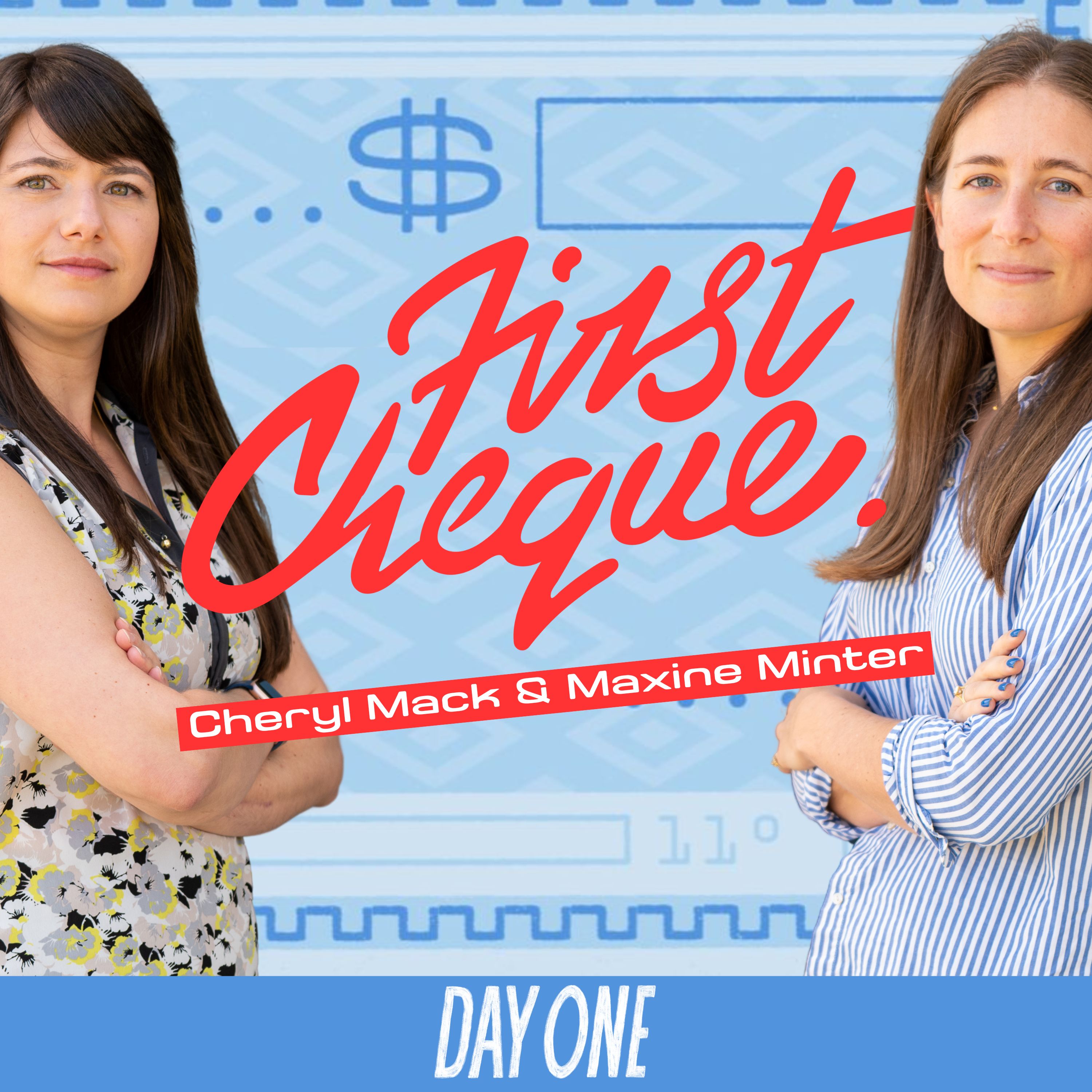 First Cheque with Cheryl Mack & Maxine Minter's artwork