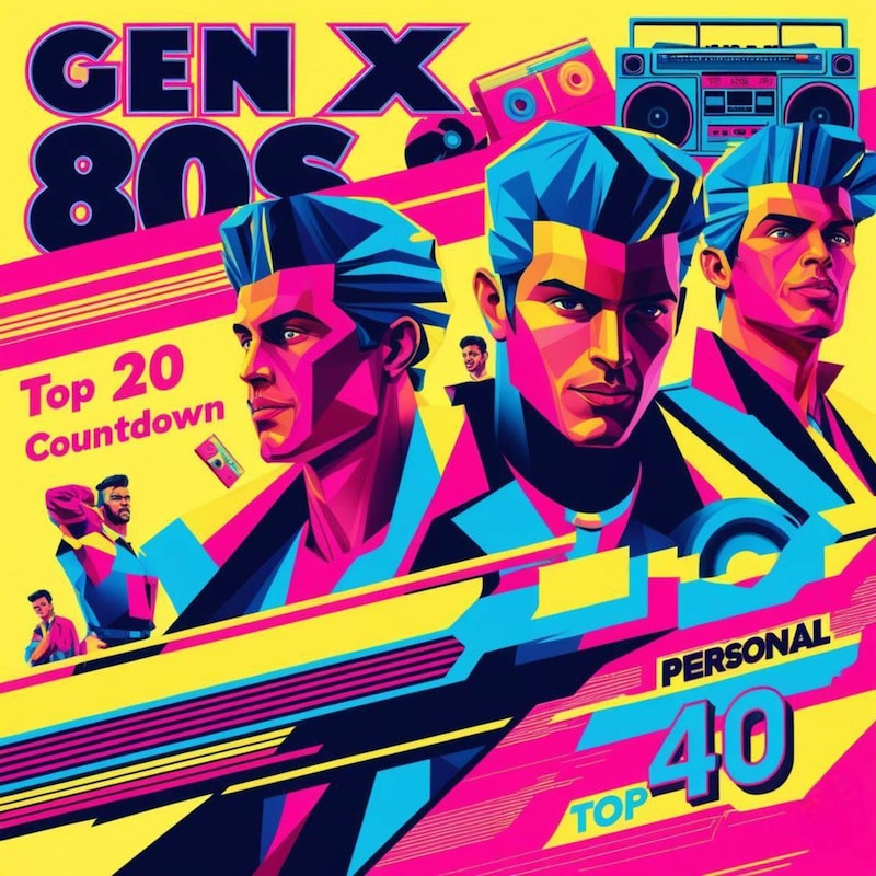 Artwork for podcast Gen X 80s Top 20 Countdown