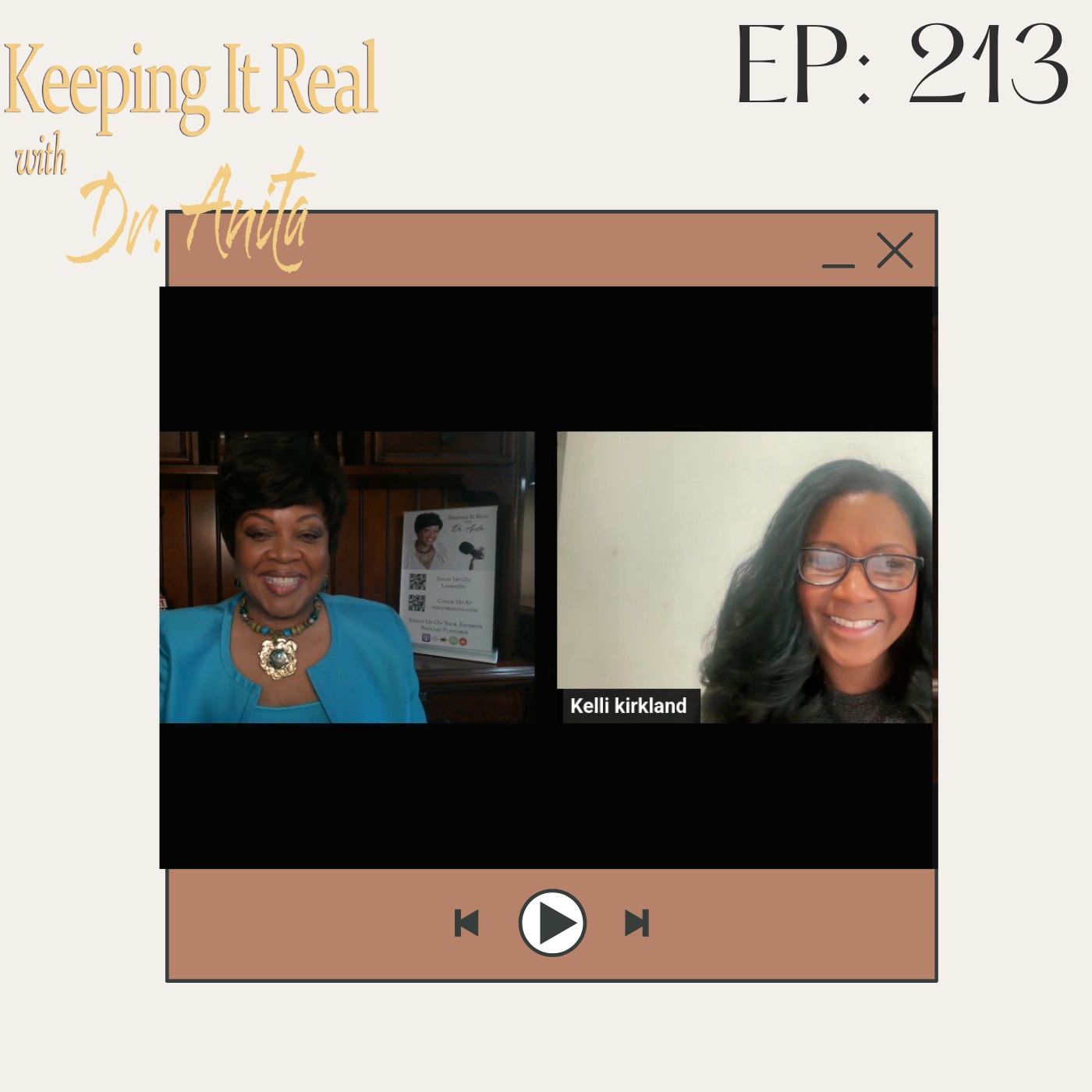 Keeping It Real with Dr. Anita Professional & Personal Milestones