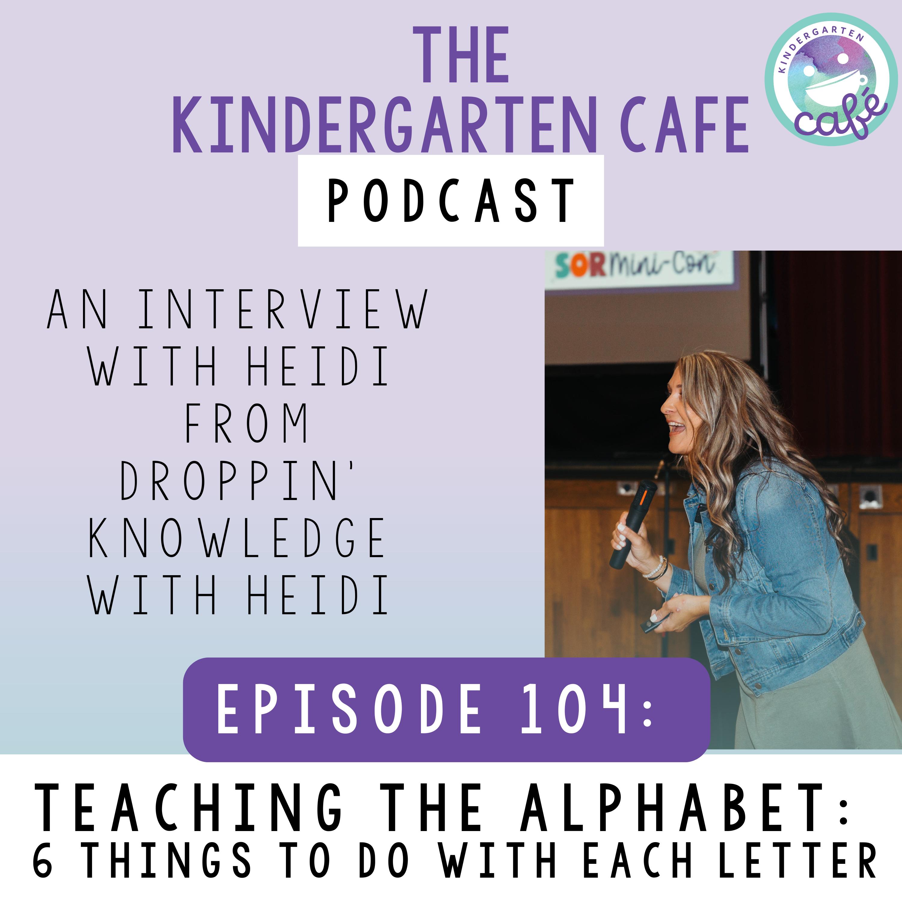 Kindergarten Cafe Podcast: Simple Tips for Teaching Kindergarten