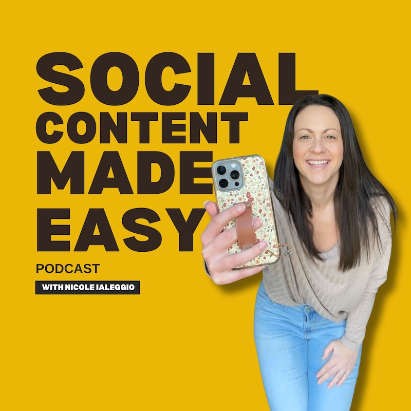 Artwork for podcast Social Content Made Easy: Instagram Growth Tips