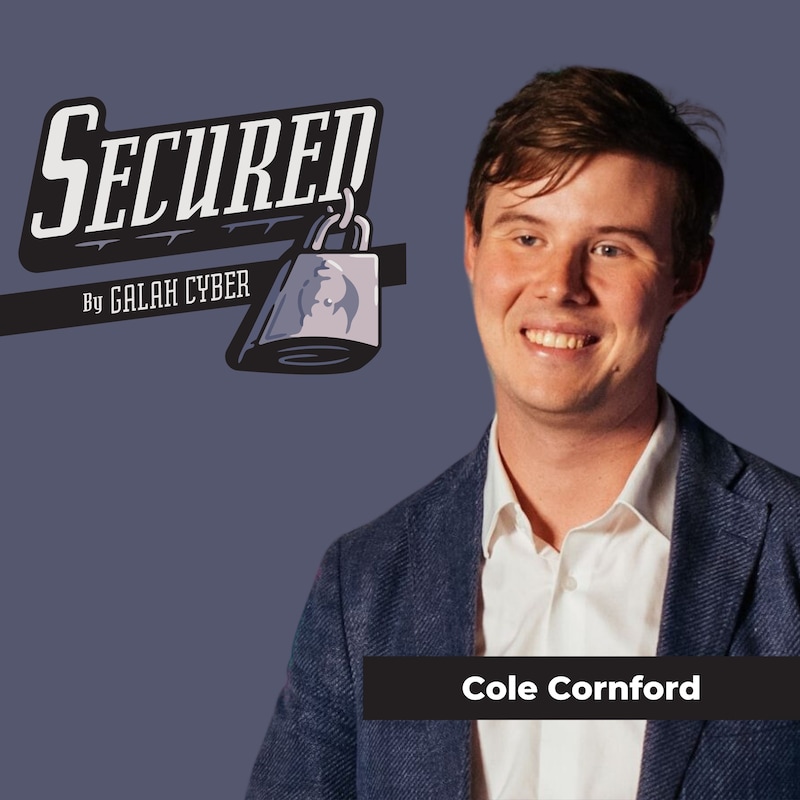 Artwork for podcast Secured by Galah Cyber with Cole Cornford