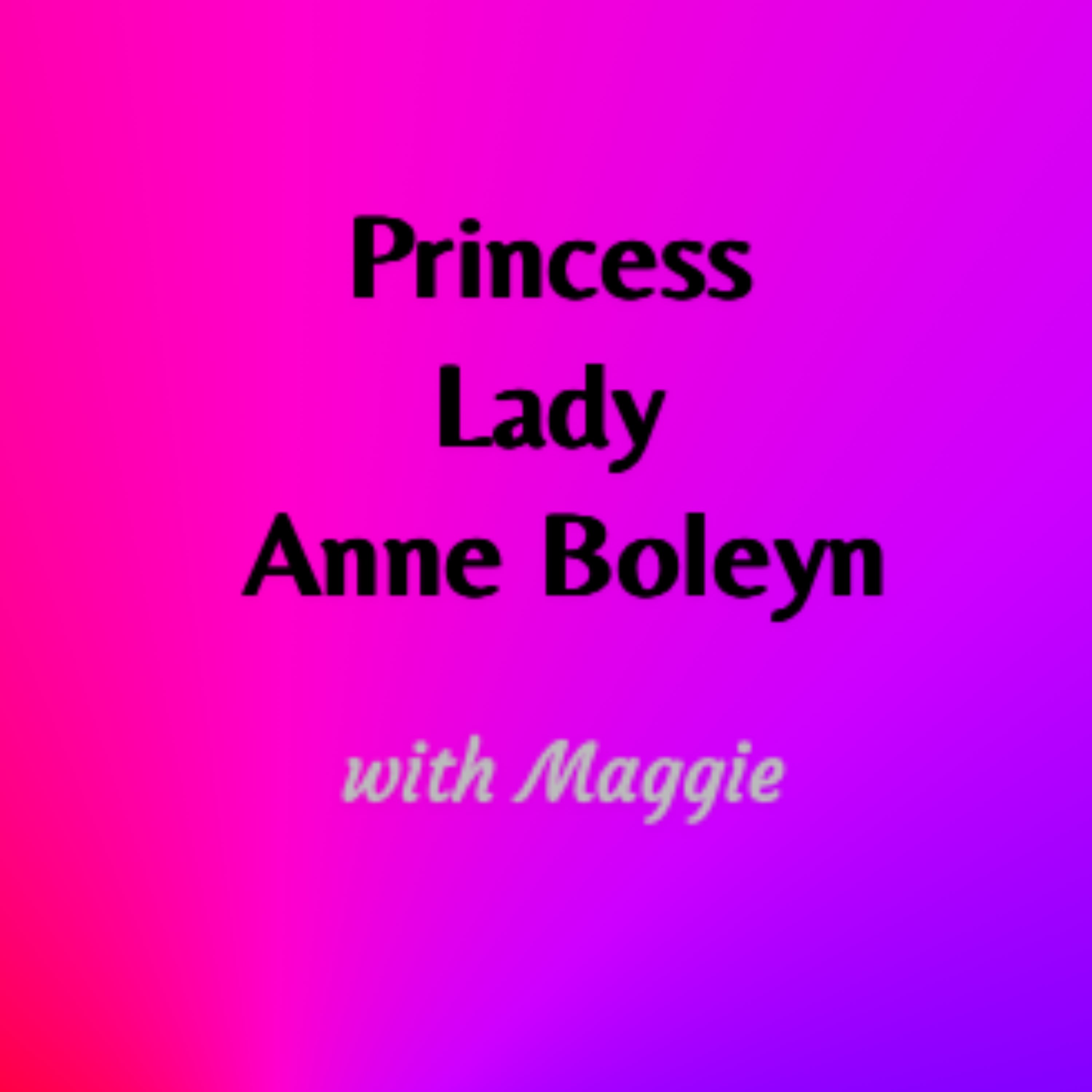 Princess Lady Anne Boleyn cover art