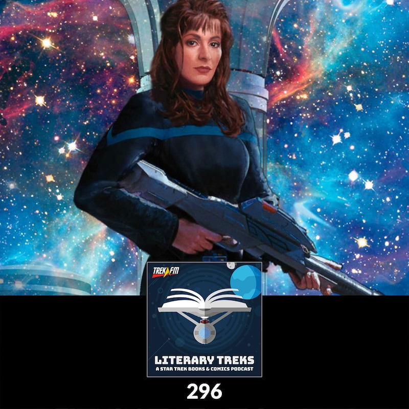 Artwork for podcast Literary Treks: A Star Trek Books and Comics Podcast