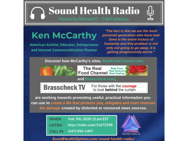 Sound Health Options - Richard ~ TalkToMeGuy & Sharry Edwards