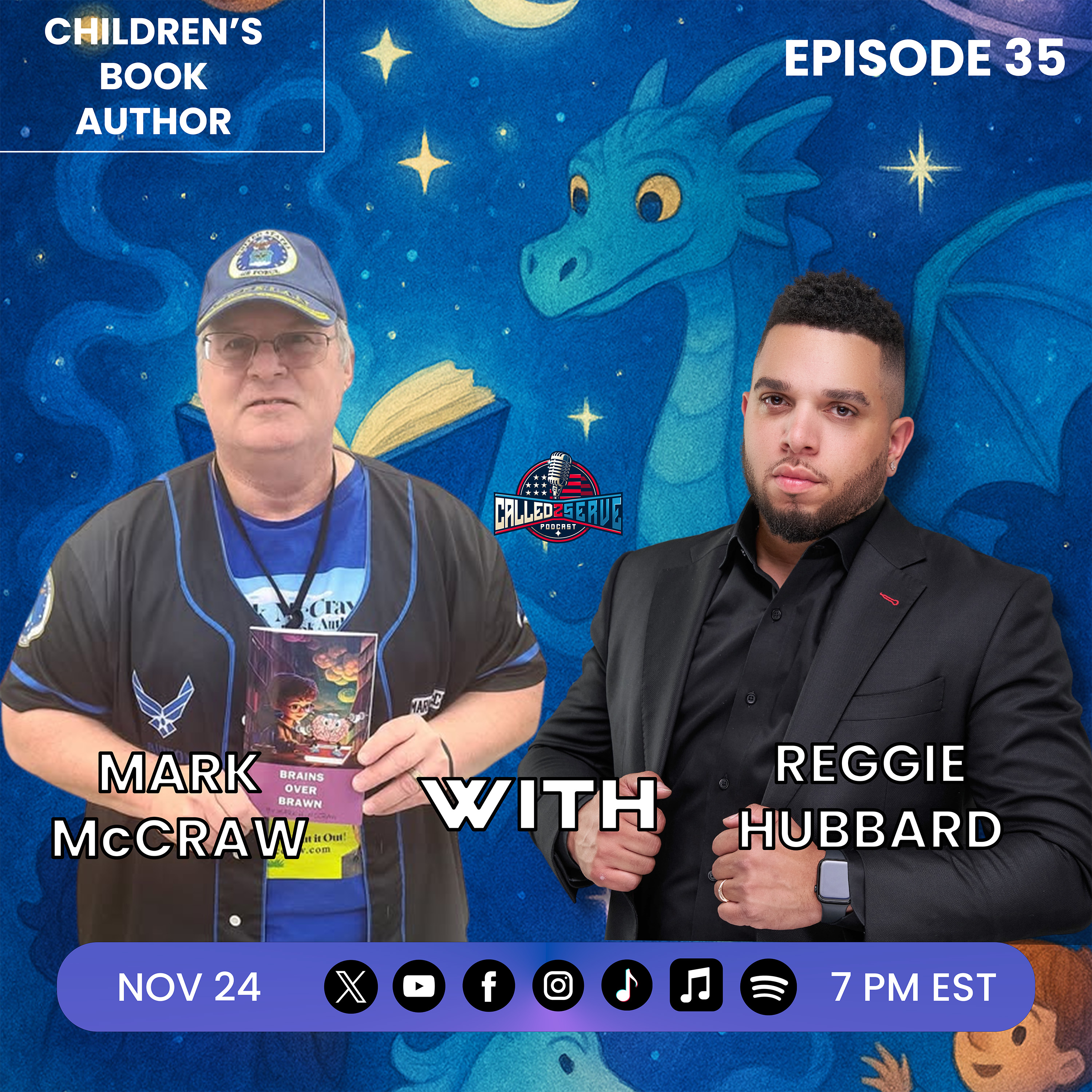 Serving Kids Through Stories: Veteran Mark McCraw on Literacy, Legacy & Healing