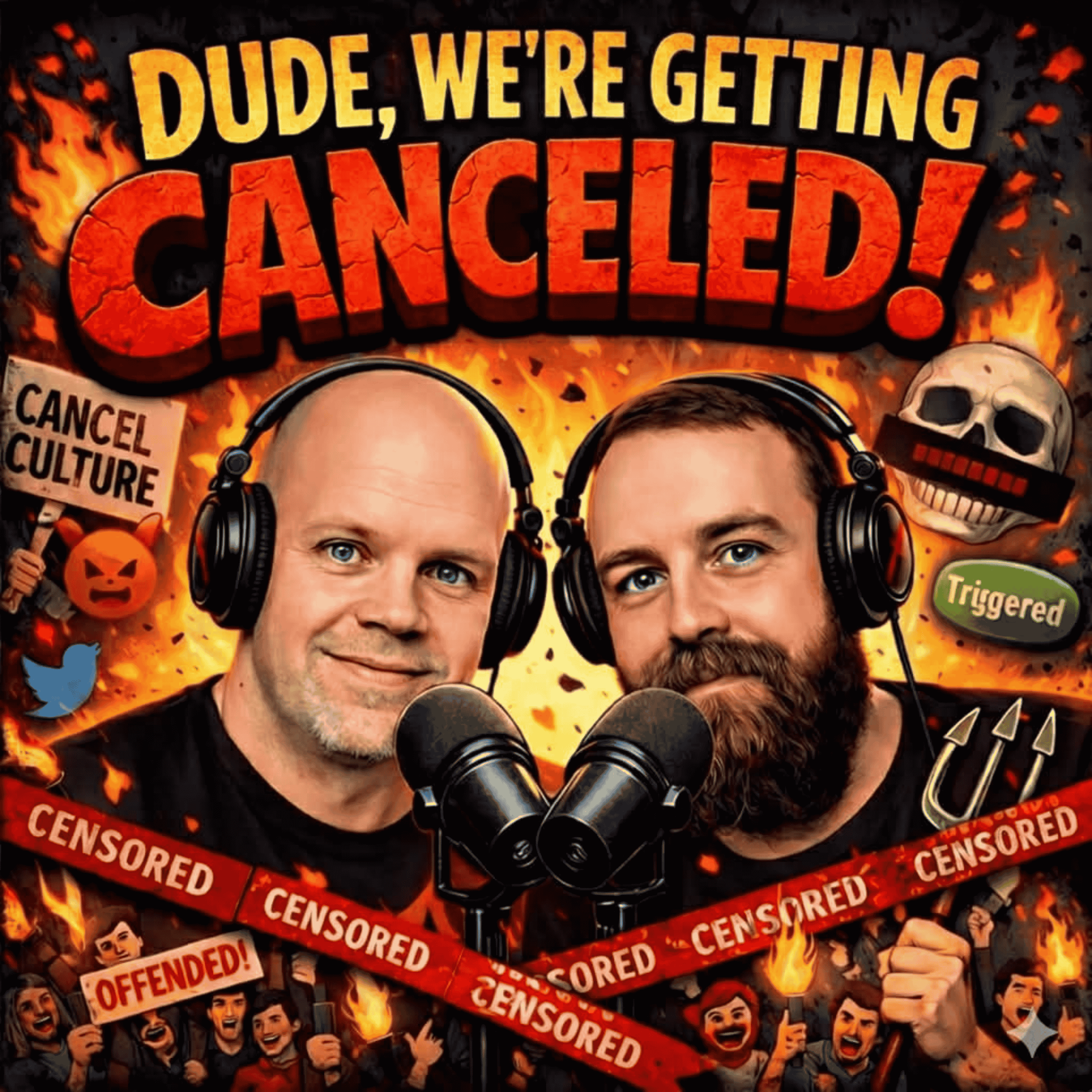 Artwork for Dude, We’re Getting Canceled!