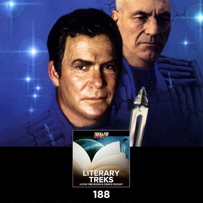 Artwork for podcast Literary Treks: A Star Trek Books and Comics Podcast
