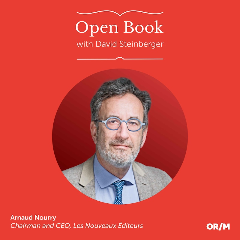 Artwork for podcast Open Book with David Steinberger
