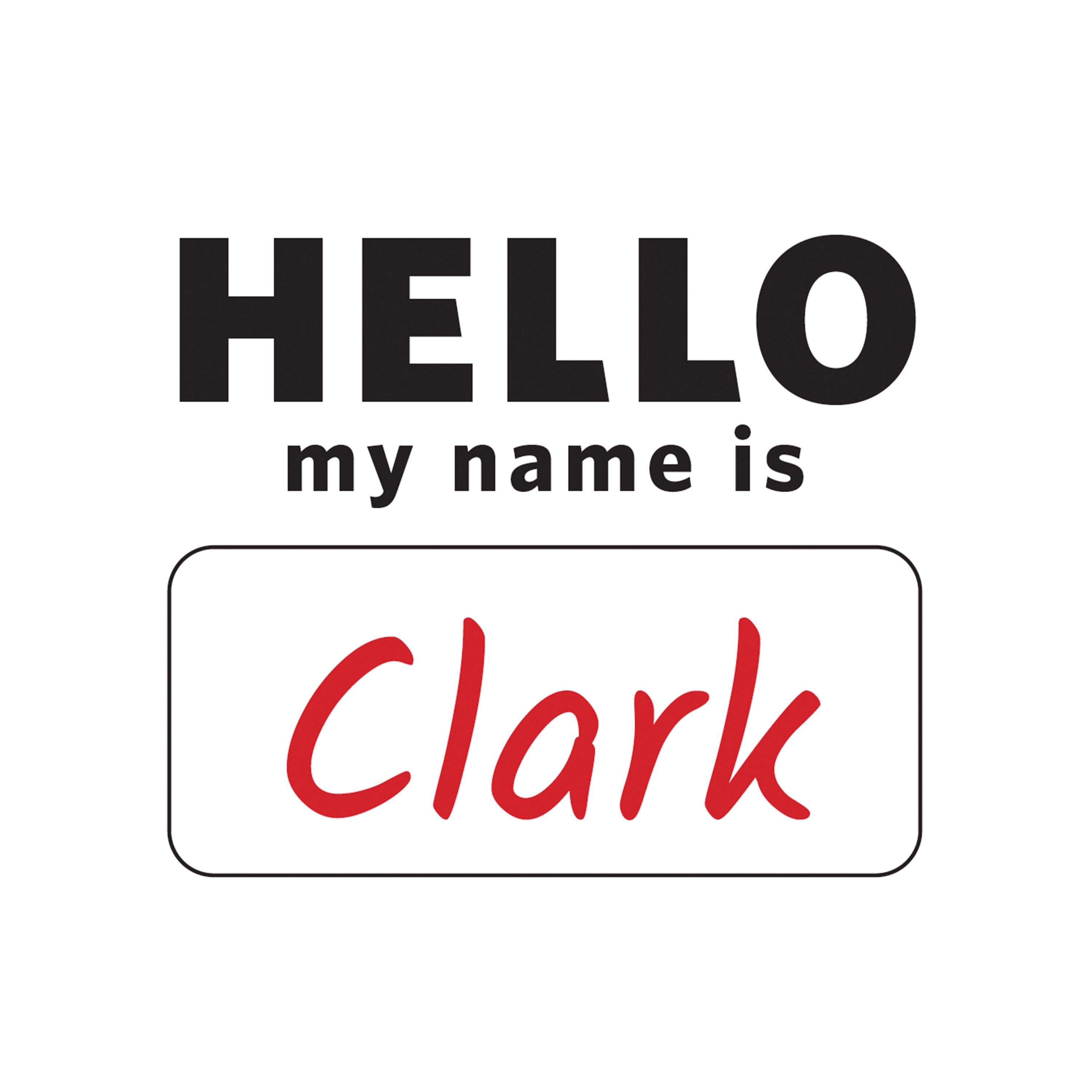 Artwork for Hello My Name is Clark