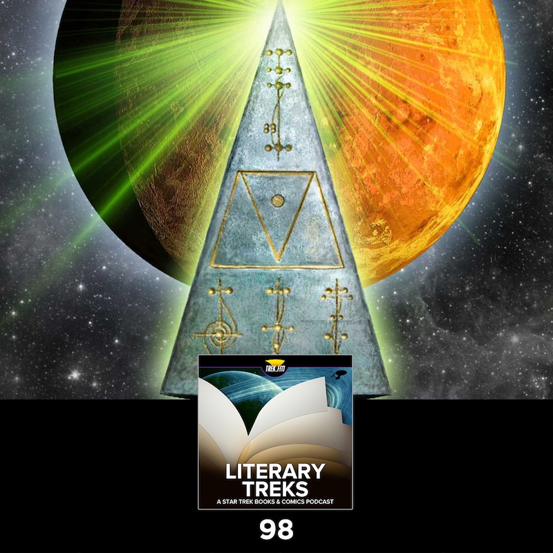 Artwork for podcast Literary Treks: A Star Trek Books and Comics Podcast